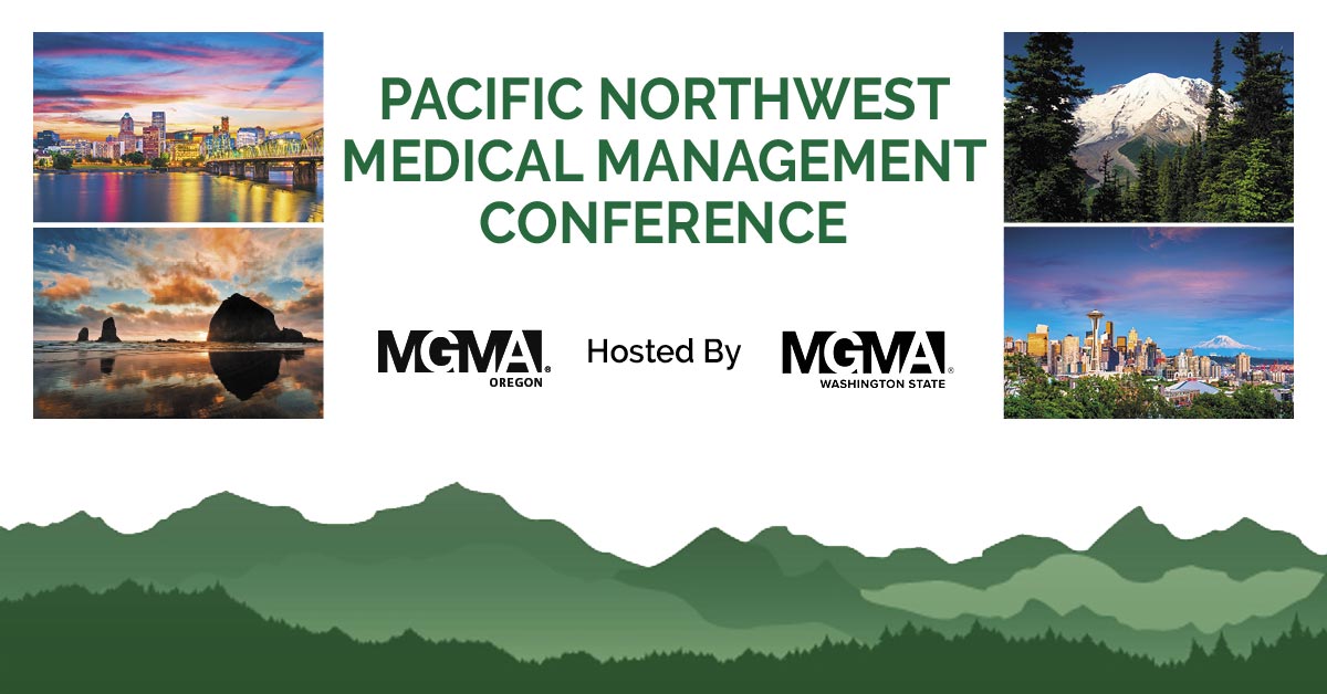 Image of PNW MGMA 2023 conference information