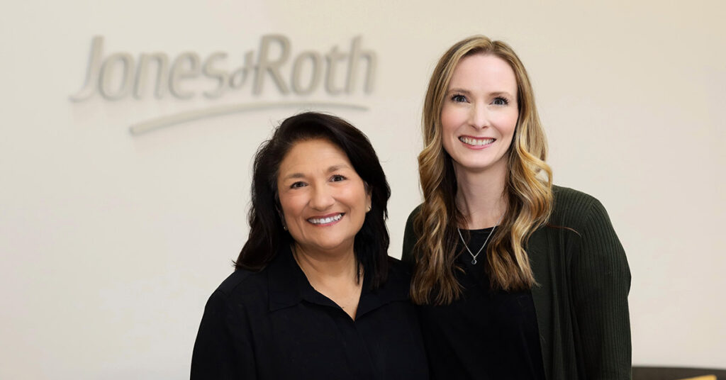 Image of Monica Osborne, CPA/PFS, CKA, RICP, and CorLux advisor, Colleen Wallace, CPA, CKA