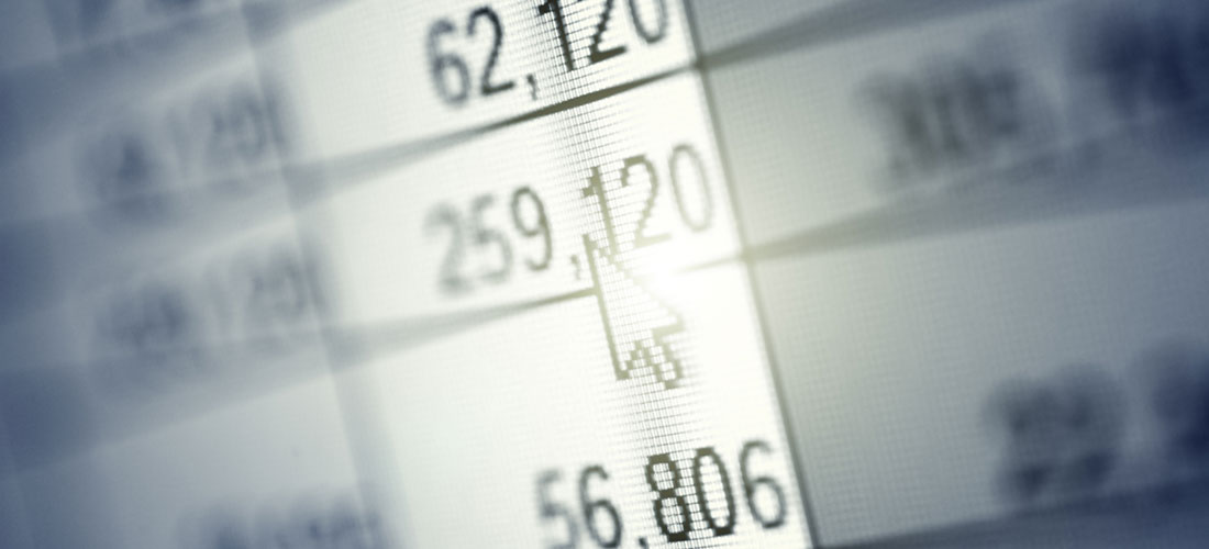 Image of a spreadsheet with tax calculation
