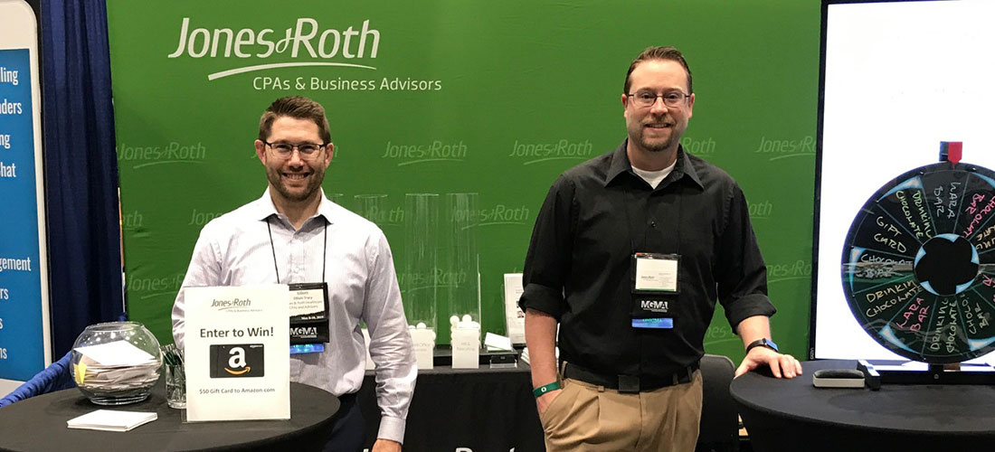 Photo of Jones & Roth Healthcare Team at the PNW Medical Managers Conference