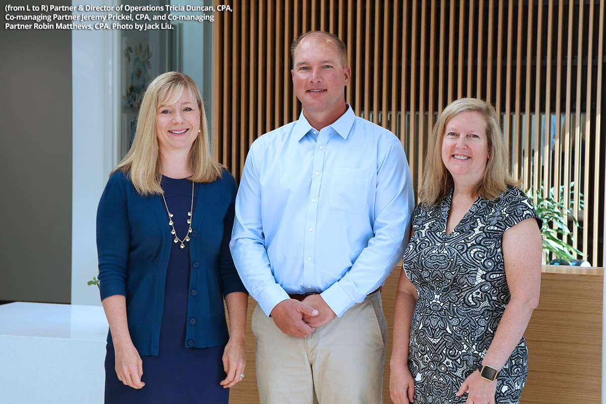 Image of Tricia Duncan, Jeremy Prickel, and Robin Matthews