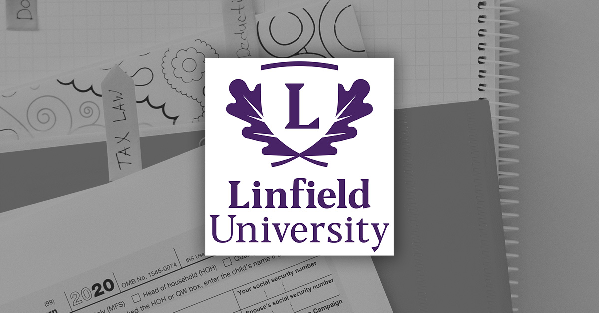 Linfield University logo