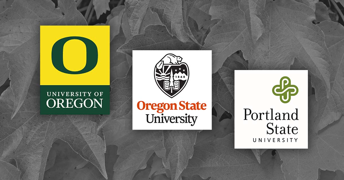 image of u of o osu and psu logos